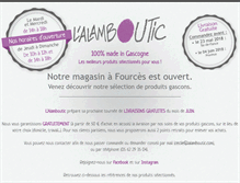 Tablet Screenshot of lalamboutic.com